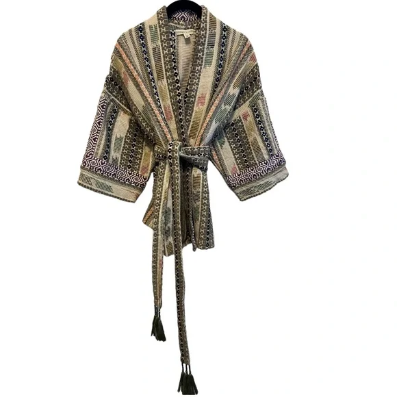 Anthropologie Andersen & Lauth Kimono Style Jacket O/S - Picture 4 of 6